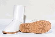  Ugg Australia Classic Short Leather WHITE 8wh	