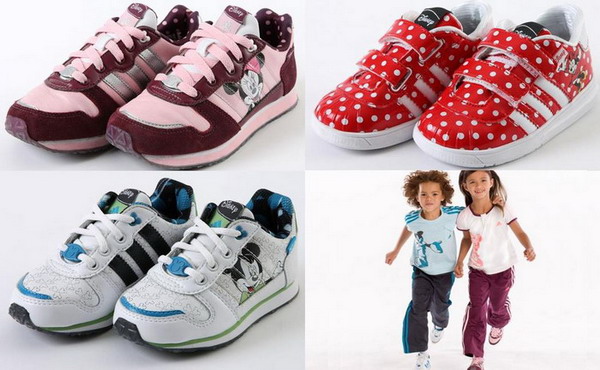 Adidas Disney обувь детская весна лето 2010