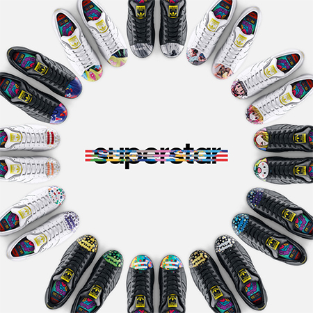 сникеры Supershell Artwork от Adidas и Фаррелла Уильямса