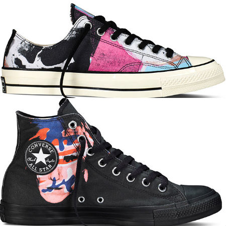 коллекция кед Converse с работами Andy Warhol