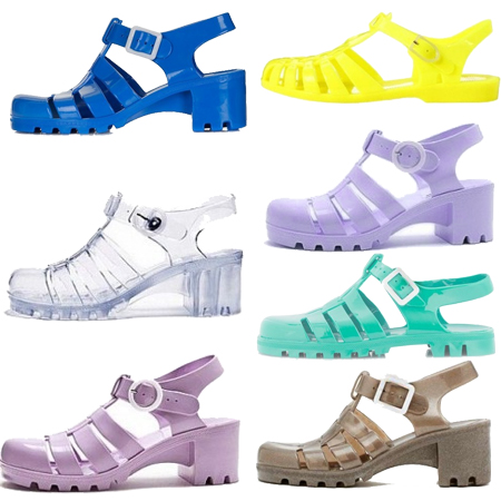 желейные сандалии Jelly sandals лето 2014