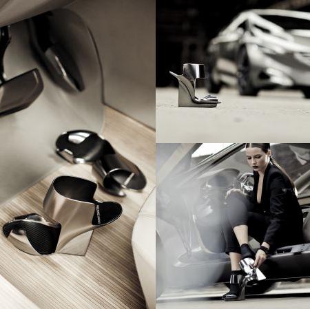 Pierre Hardy создал обувь для автомобиля Peugeot НХ1
